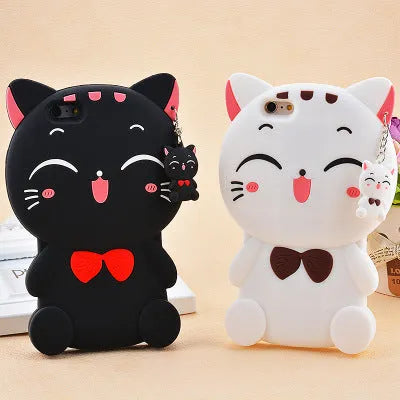 Soft silicone phone case with edge-proof design showing precise cutouts for ports and buttons