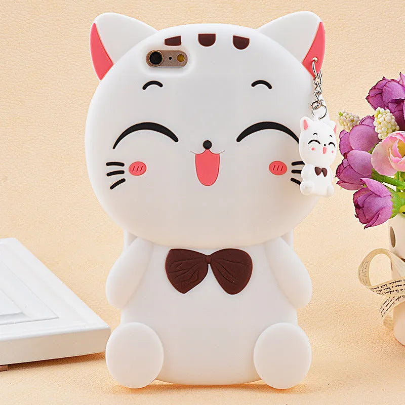 Soft silicone phone case with edge-proof design showing precise cutouts for ports and buttons