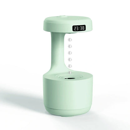 Levitating Water Drops Humidifier with LED night light and air purification feature