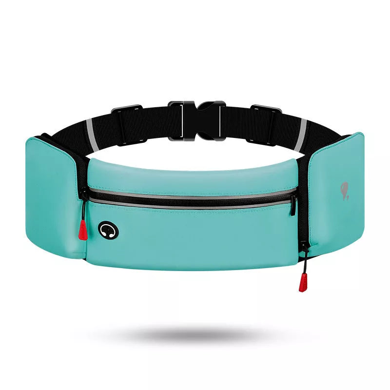 Adjustable fitness running pocket in various colors for secure storage during runs