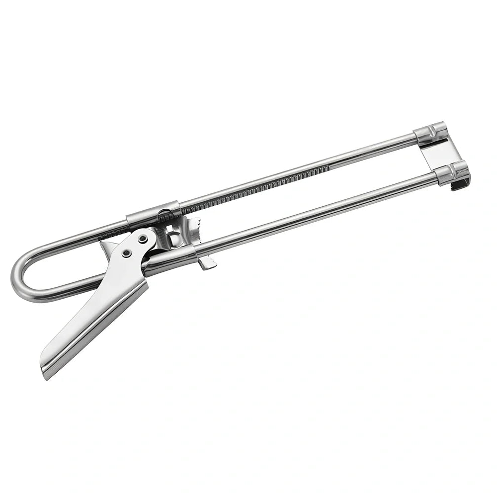 Master Opener stainless steel adjustable bottle can opener with 19cm length and non-slip handle