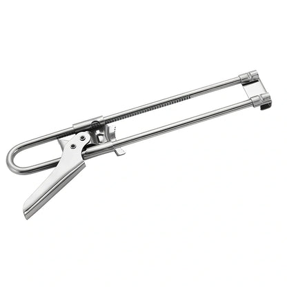 Master Opener stainless steel adjustable bottle can opener with 19cm length and non-slip handle