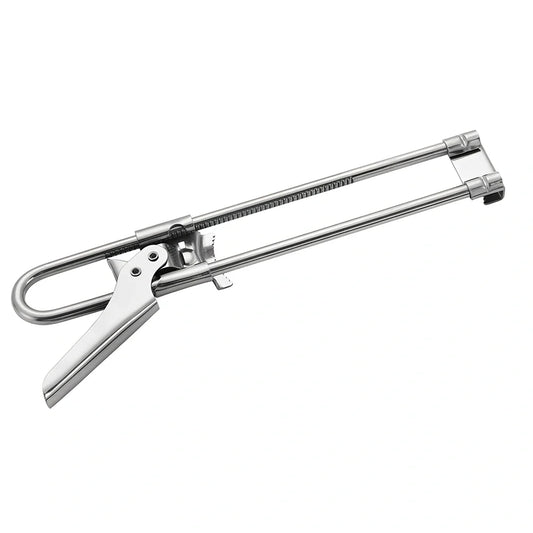 Master Opener stainless steel adjustable bottle can opener with 19cm length and non-slip handle
