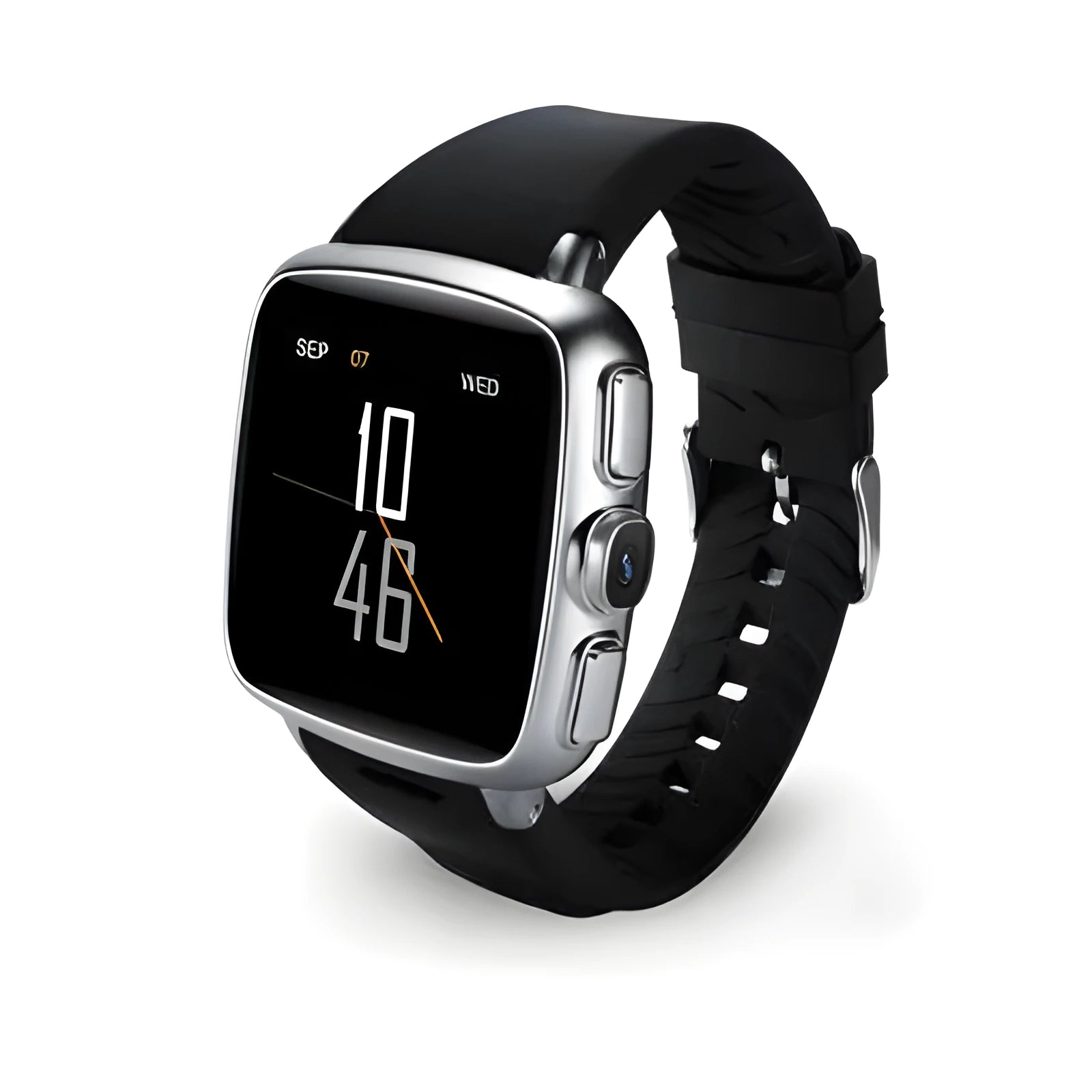 Z01smart watch in black or white with 1.54-inch HD screen and USB 2.0 port