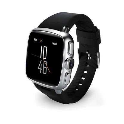 Z01smart watch in black or white with 1.54-inch HD screen and USB 2.0 port