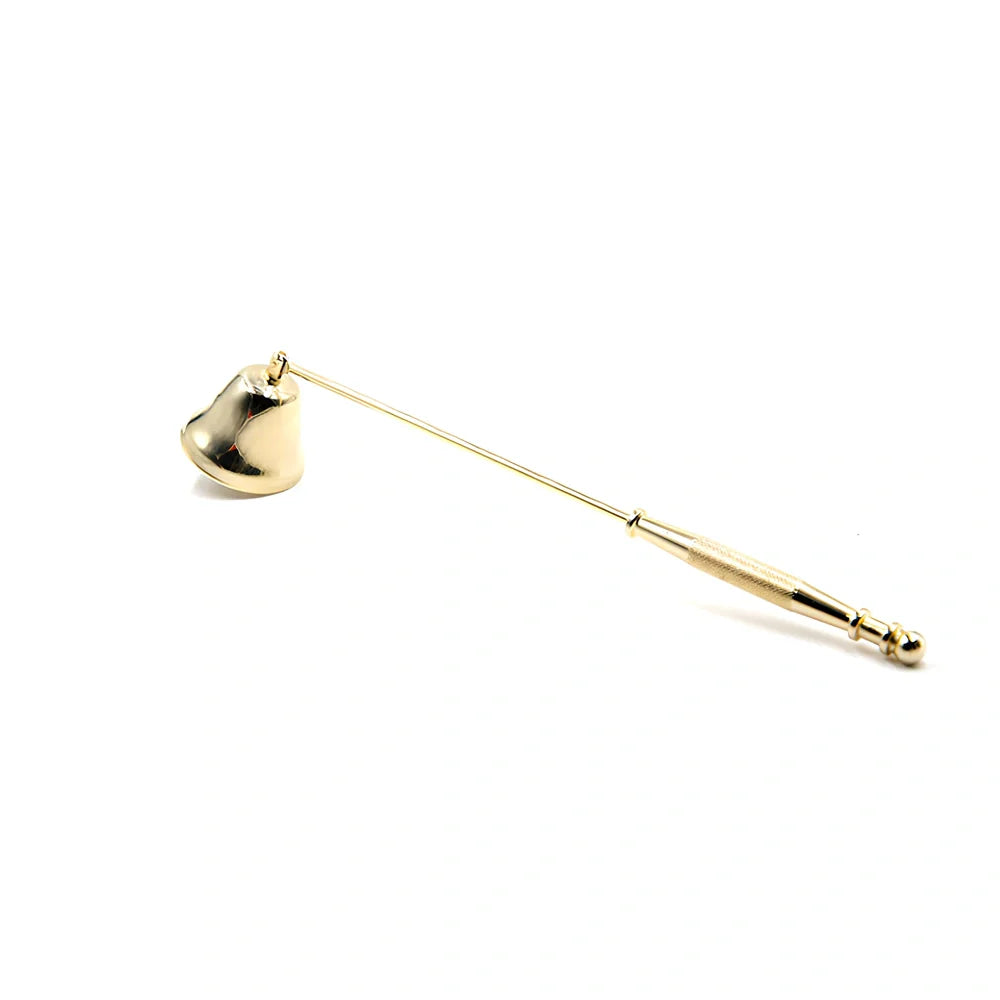 24cm stainless steel candle extinguisher with frosted handle in four colour options