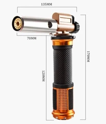 Professional copper gas welding torch with 2.5-metre explosion-proof hose for industrial applications