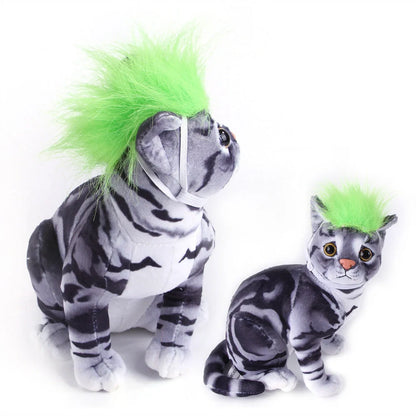 Adjustable dog wig for pet costumes in multiple colors