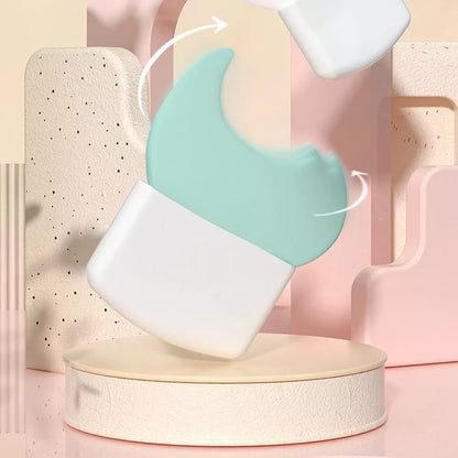 Multifunctional silicone eye makeup baffle for precise eyeliner and eyeshadow application