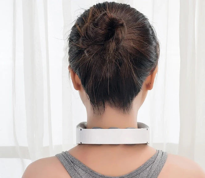 USB Charging Neck Massager with adjustable settings for personalized pain relief
