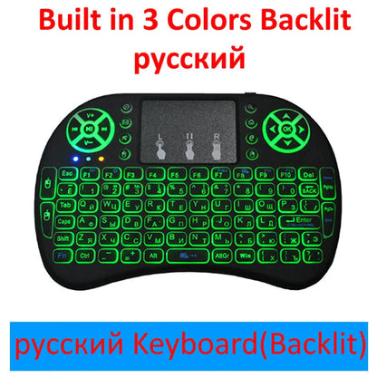 Wireless Smart Keyboard with larger touchpad, dual mouse buttons, and compact design for versatile device control