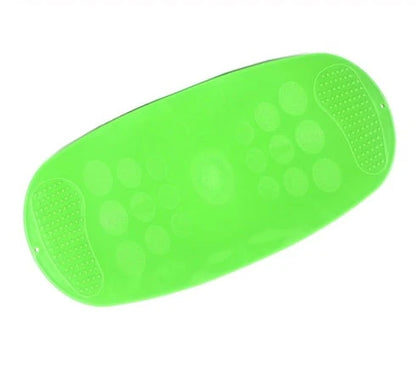 Premium balance board made of durable ABS material, available in multiple vibrant color options for fitness, balance, and core strengthening exercises.