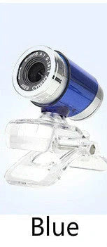 480P HD Webcam with high-quality glass lens for crisp, vibrant video calls and streaming