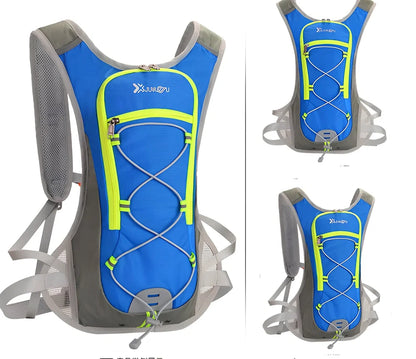 Outdoor sports backpack in multiple colours with adjustable straps and waterproof construction