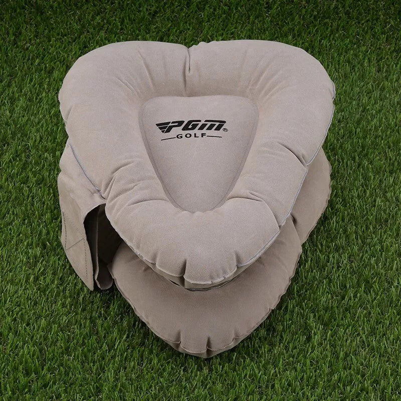 Golf Swing Corrector with retractable air nozzle for improving golf swing posture