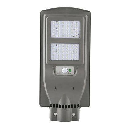 Integrated solar street light garden light showing 2835 lamp beads and solar panel, suitable for 4-6m installation height