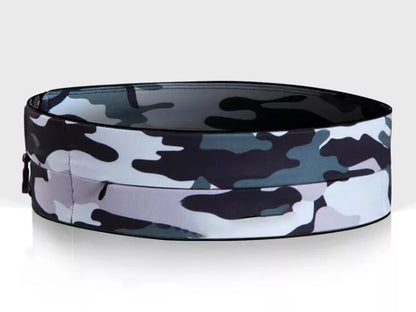 Elastic waistband sports belt bag for mobile phones in various colors