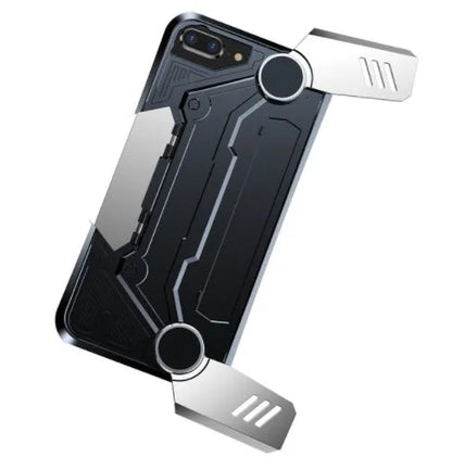 Gamepad smartphone case for iPhone 7 and 8 models in Black, Red, and Silver colour options