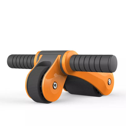 Folding abdominal wheel in various colors for silent, effective core workouts