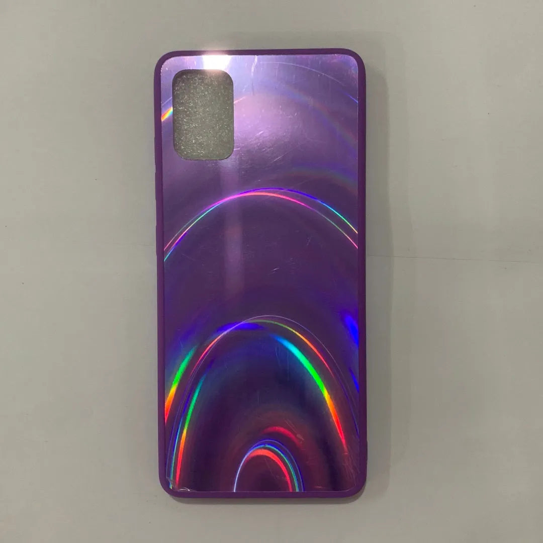 Marble-pattern shockproof silicone phone case for Samsung Galaxy models shown in multiple colours.