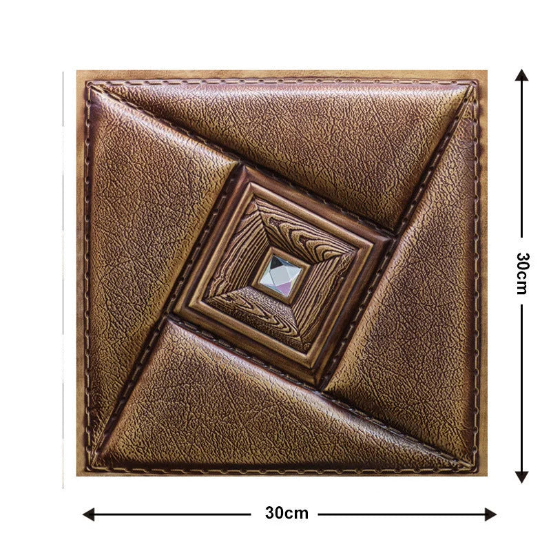 Brick wallpaper self-adhesive sticker for kitchen and bathroom walls, moisture-proof and oil-proof