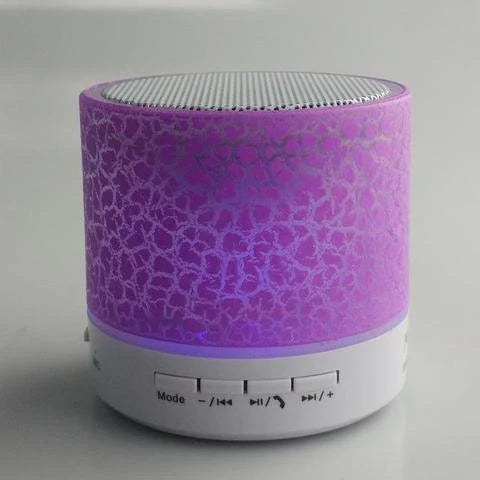 Compact, wireless Bluetooth speakers in various colors with high-quality audio components and intuitive controls