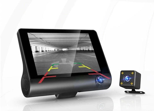 High-definition 1080p driving recorder with wide-angle lens, motion detection, and loop recording for clear video capture of road trips and driving incidents