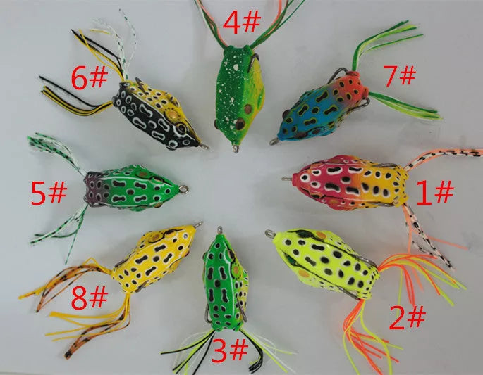 Blue PVC bait set fishing tools for durable and effective fishing