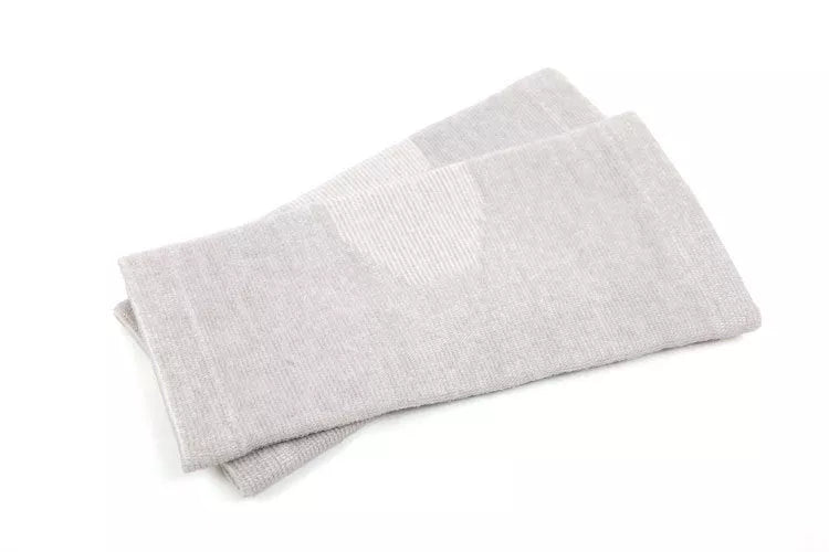 Bamboo charcoal fiber sports elbow support for basketball players in grey