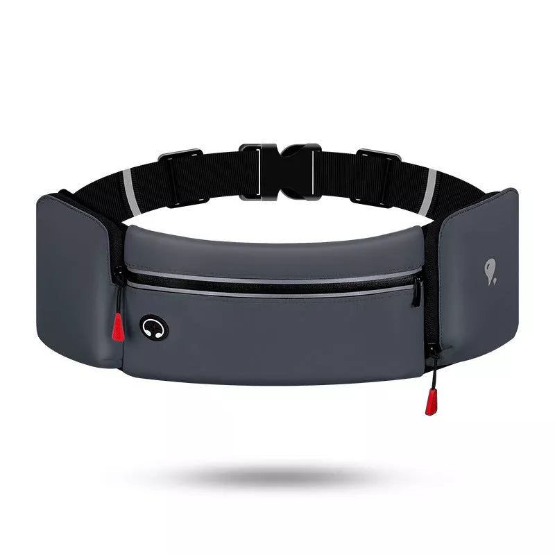Adjustable fitness running pocket in various colors for secure storage during runs