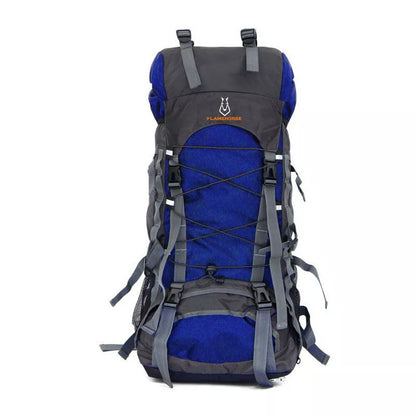 60L waterproof mountaineering backpack in various colors with anti-theft features