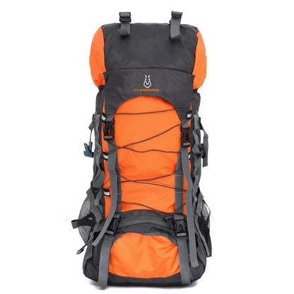 60L waterproof mountaineering backpack in various colors with anti-theft features