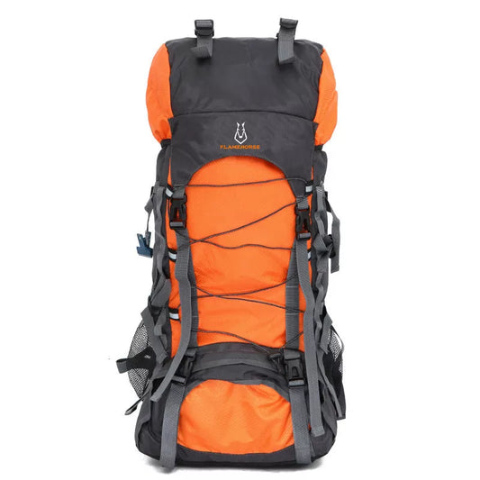 60L waterproof mountaineering backpack in various colors with anti-theft features