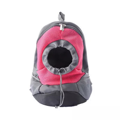 Multi-color breathable mesh pet backpack for small dogs and cats