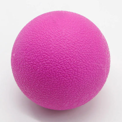 Green TPE massage ball for muscle relaxation with 6.1cm diameter