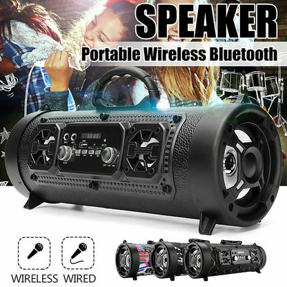 Portable Waterproof Bluetooth Speaker with national flag design