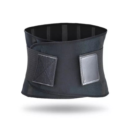 Neoprene sports belt for lower back support during fitness activities