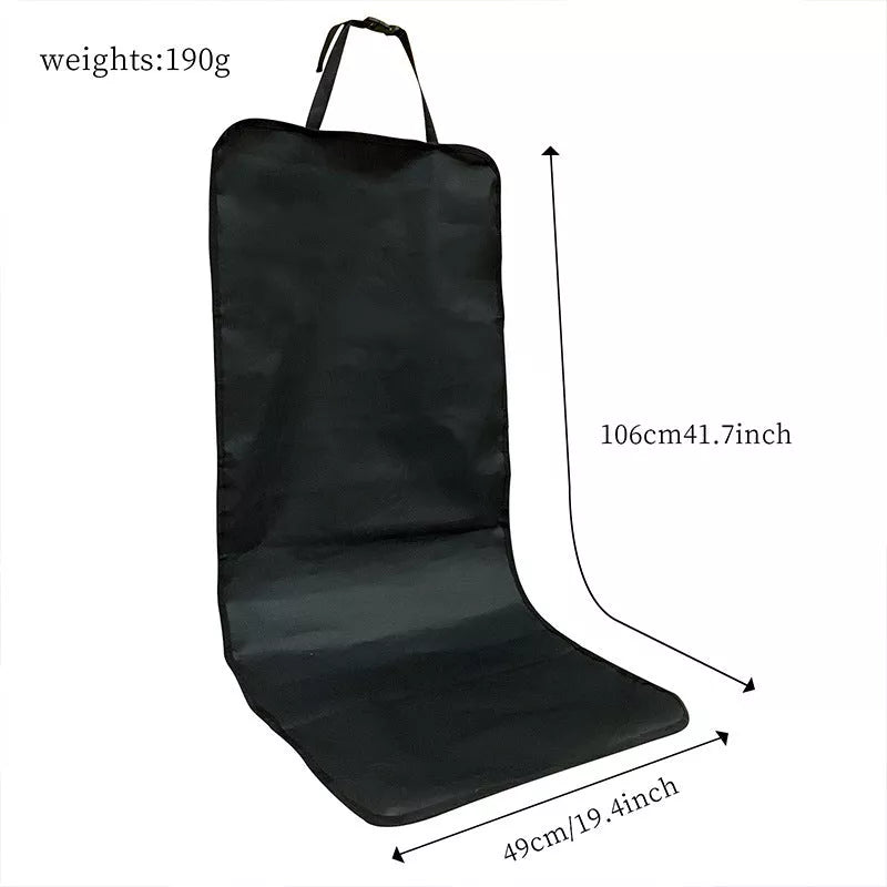 Waterproof Oxford cloth pet car seat cover for dogs and cats, available in multiple colors
