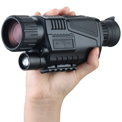 Outdoor high-definition night vision infrared digital telescope with rubber-coated body and 40mm lens for low-light viewing