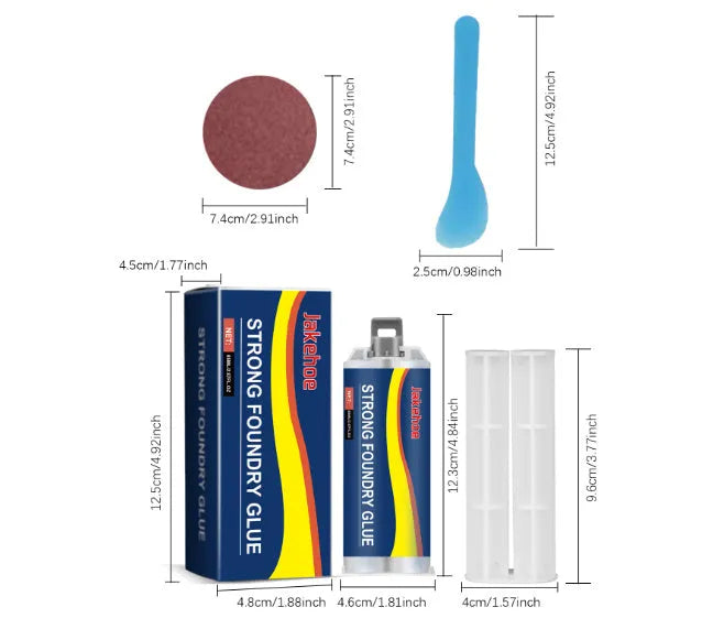 85ml metal sealant epoxy adhesive for bonding stainless steel copper aluminium with waterproof properties