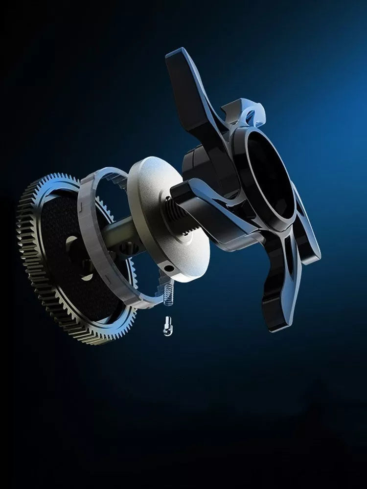 Magnesium Frame Bait Finesse System Baitcasting Reel with lightweight alloy construction