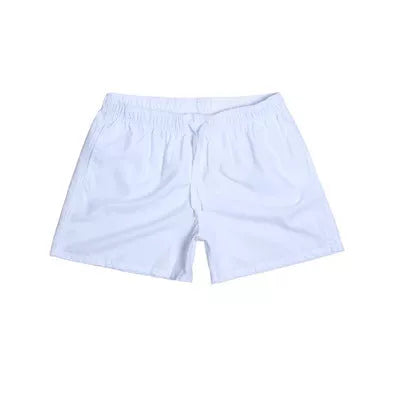 Men's summer surf shorts in various colors, made from 100% polyester for quick drying and durability