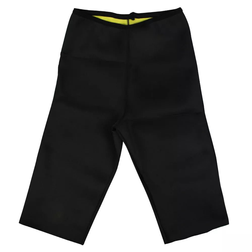 High waist thermal slimming pants for enhanced calorie burn during workouts