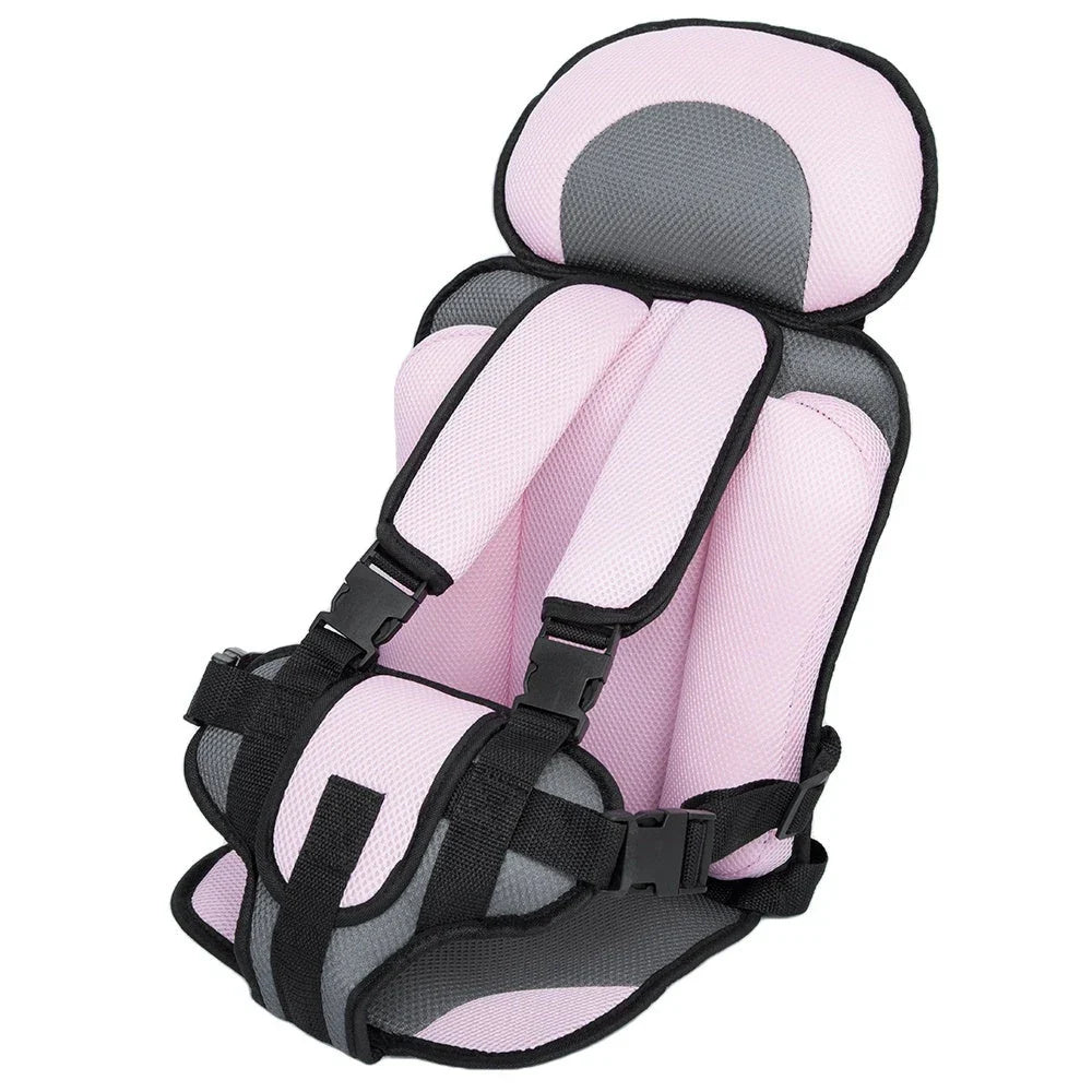 Premium Infant Car Seat with Adjustable Five-Point Harness, Breathable Mesh Fabrics, and Removable Cover for Comfort and Safety