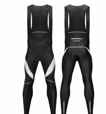 Cycling Overall Trousers in red and white, adjustable straps, breathable fabric