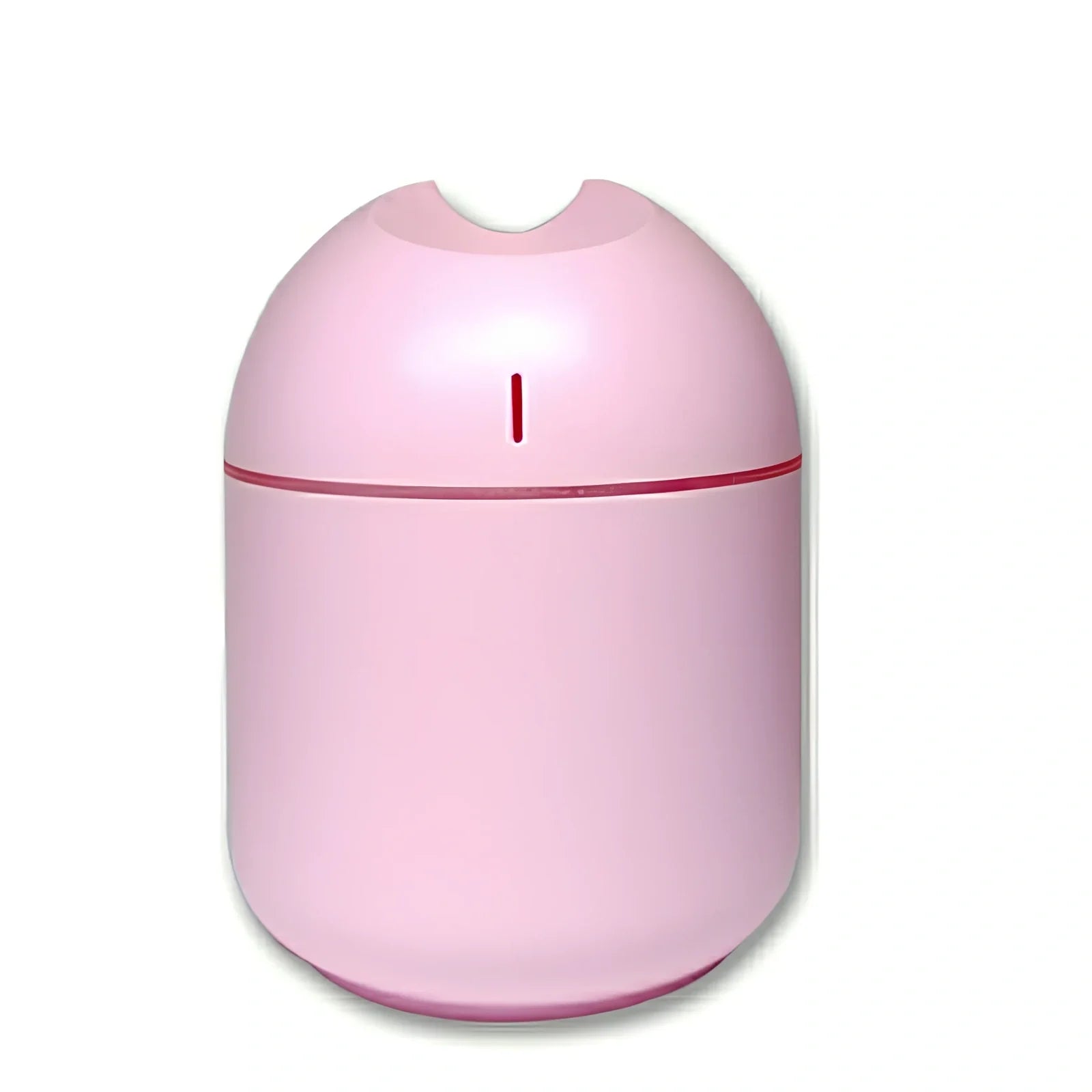 White aromatherapy humidifier with 1-litre tank and USB cable for room moisture control