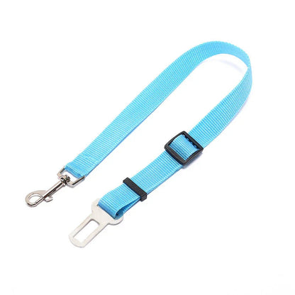 Adjustable Seatbelt Dog Leash for Secure and Comfortable Car Rides with Pets