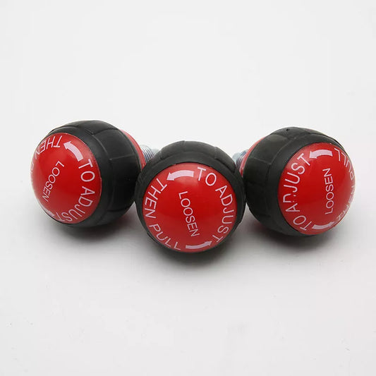 Spherical Rotating Pull Pin Spring for fitness equipment in black and red