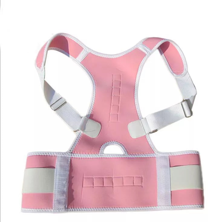 Adjustable Magnetic Posture Correction Belt in various colors for back support and pain relief
