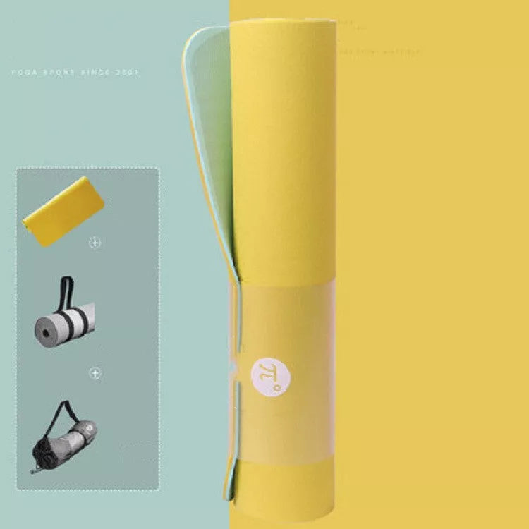 Paido TPE Yoga Mat in selected color, non-slip surface for secure workouts